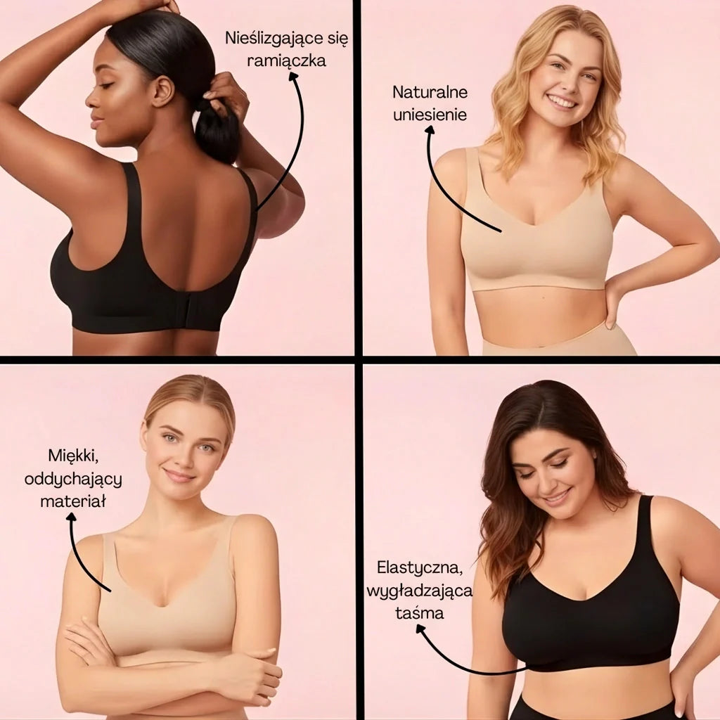 Cellumove 3D Biustonosz Wspierający – Naturalnie Kształtuje Biust.