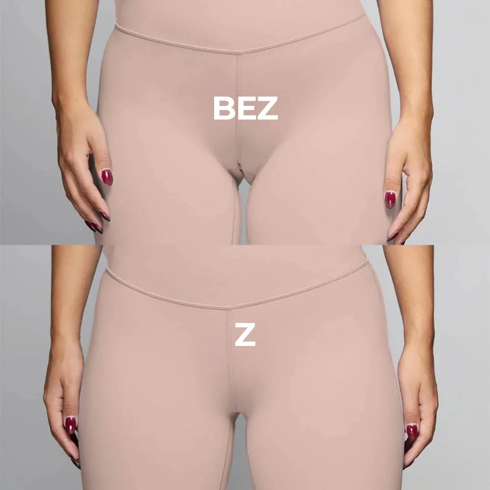 Bezszyte ciągi zabezpieczające przed wystąpieniem „cameltoe” (3-pak)